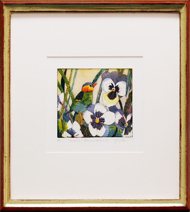 jutta-votteler-kleiner-blumenfreund-gerahmt-kunst-farbradierung jutta-votteler-kleiner-blumenfreund-gerahmt-kunst-farbradierung