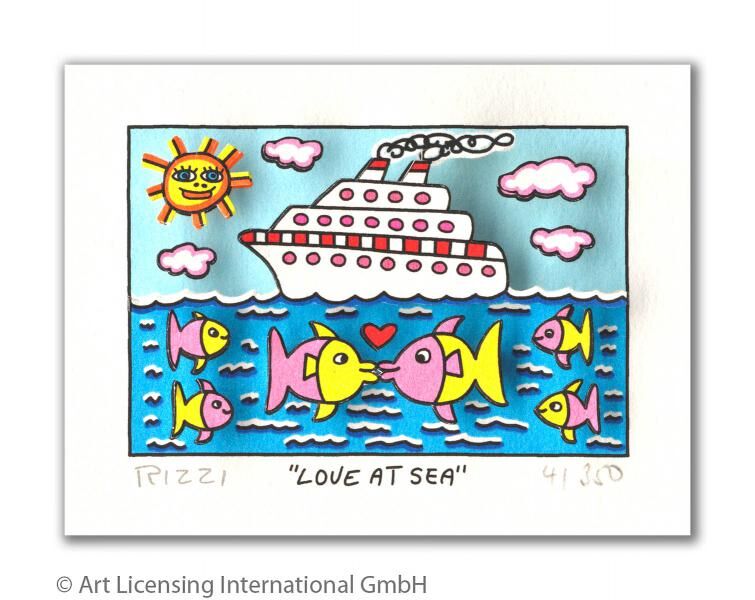 james-rizzi-love-at-sea-ungerahmt-kunst-3d james-rizzi-love-at-sea-ungerahmt-kunst-3d