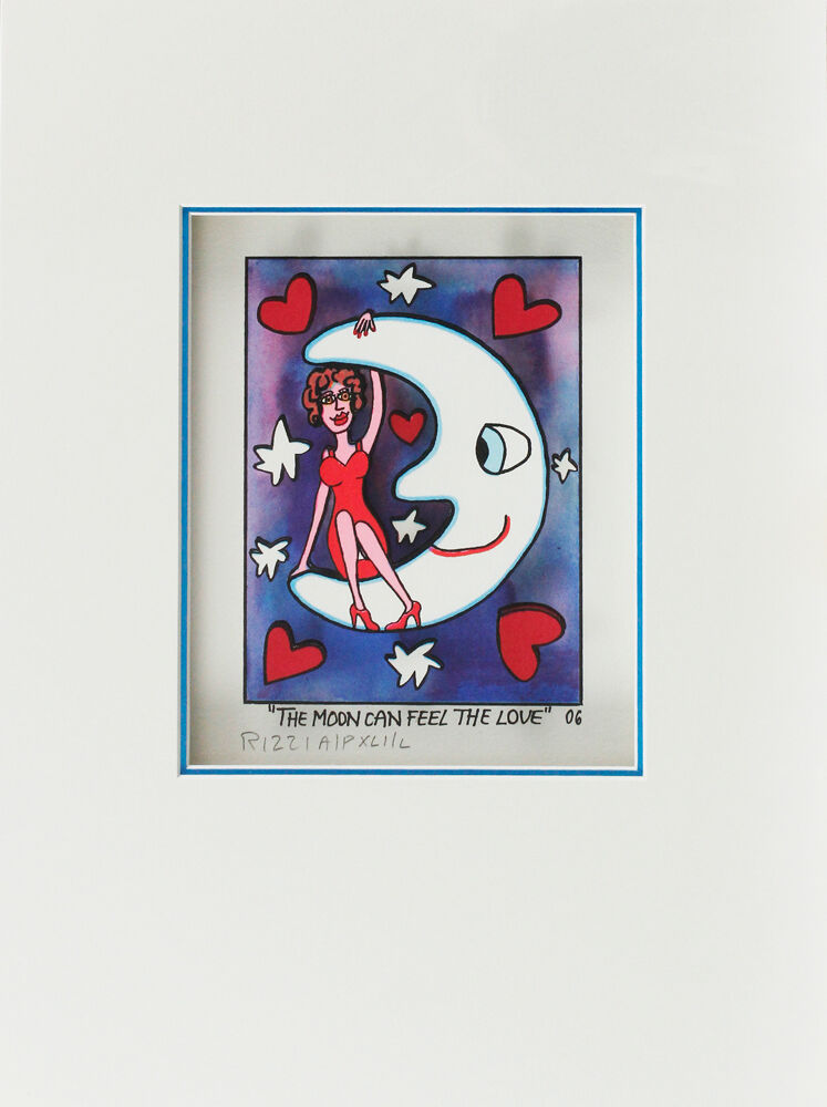james-rizzi-the-moon-can-feel-the-love-ungerahmt
