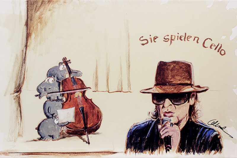 otto-waalkes-sie-spielen-cello-ungerahmt-udo-lindenberg-ottifant otto-waalkes-sie-spielen-cello-ungerahmt-udo-lindenberg-ottifant