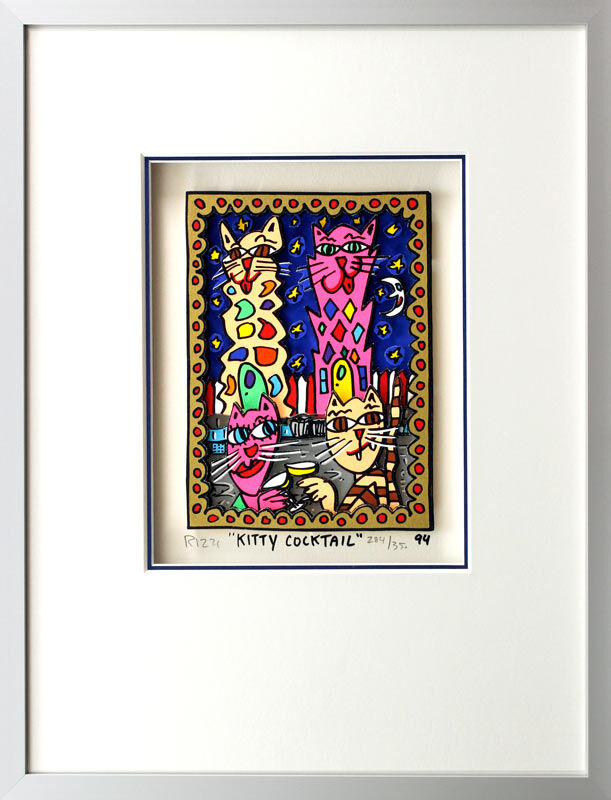 james-rizzi-kitty-cocktail-alu-gerahmt james-rizzi-kitty-cocktail-alu-gerahmt