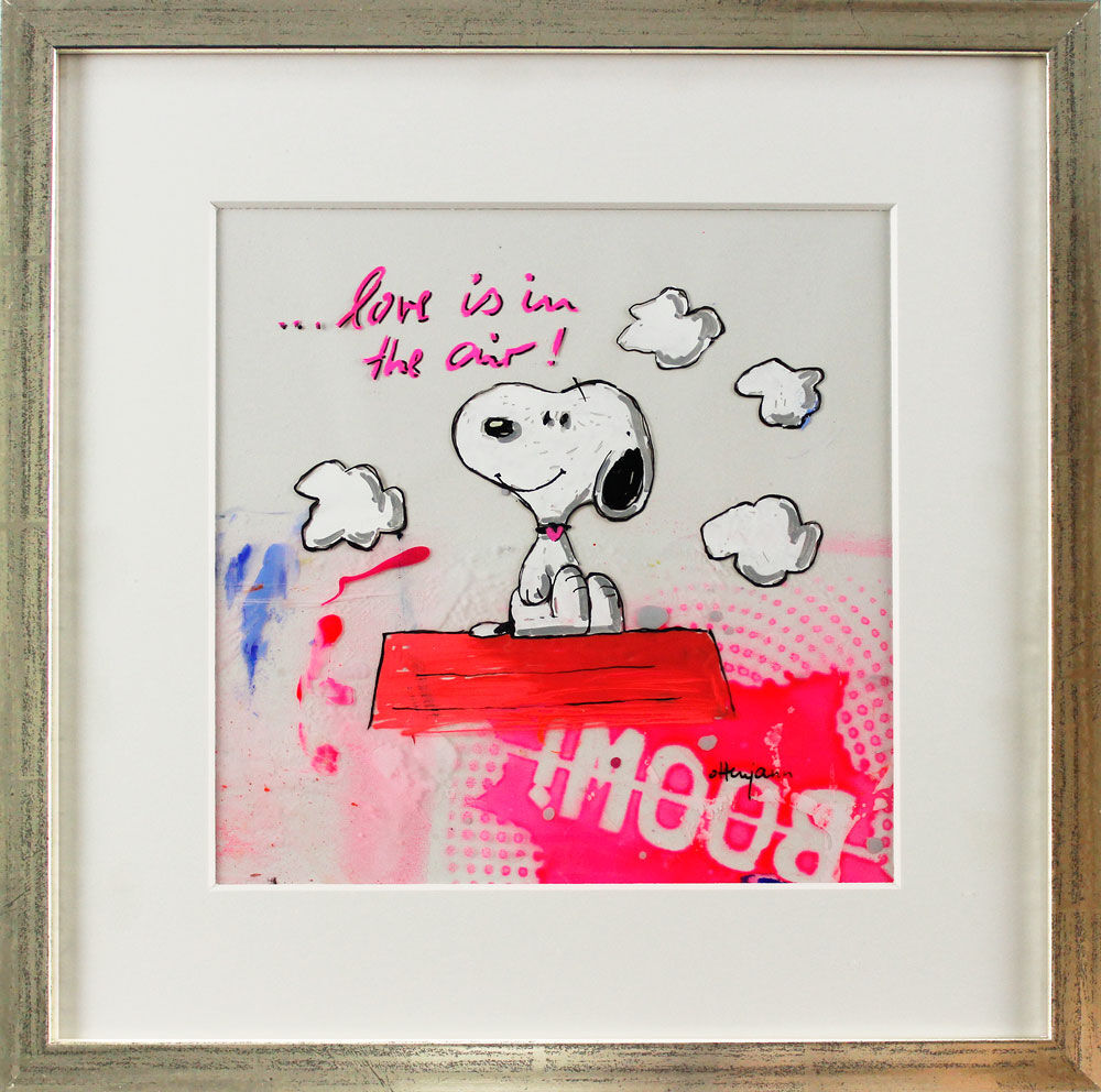 andrea-ottenjahn-snoopy-love-is-in-the-air-gerahmt