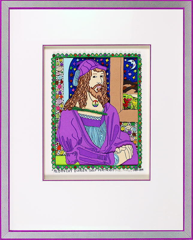 james-rizzi-albrecht-duerer-gerahmt-silber-violett james-rizzi-albrecht-duerer-gerahmt-silber-violett