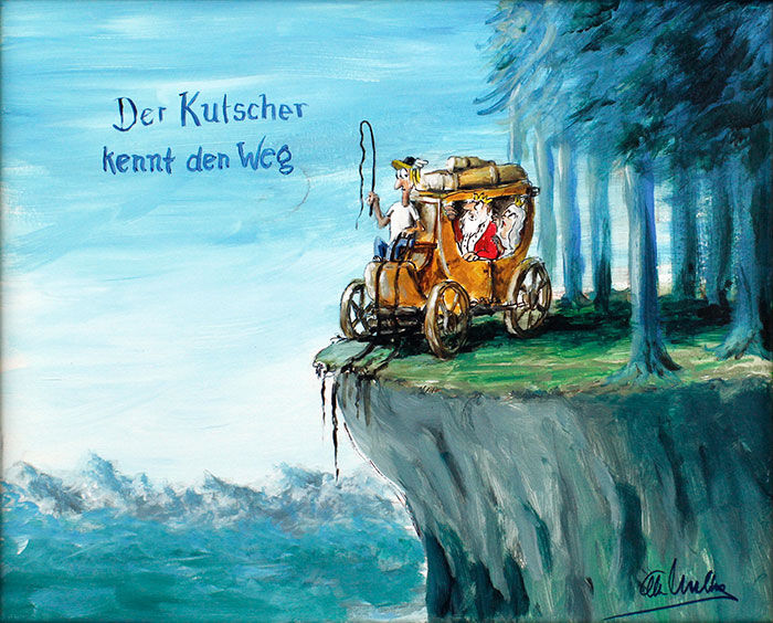 otto-waalkes-der-kutscher-kennt-den-weg-ungerahmt-kunst otto-waalkes-der-kutscher-kennt-den-weg-ungerahmt-kunst