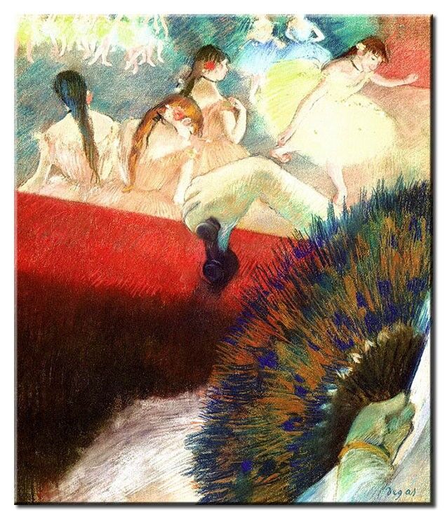 Edgar Degas Bilder - Im Theater