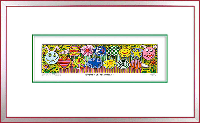 james-rizzi-opposites-attract-gerahmt-kunst-3d