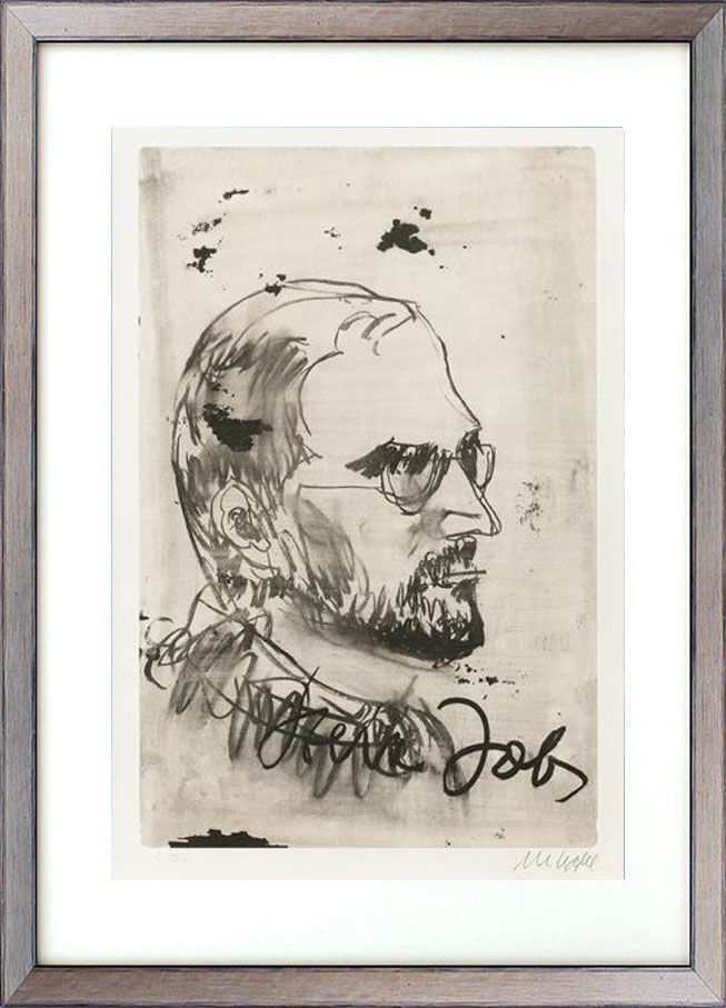 armin-mueller-stahl-steve-jobs-silber-gerahmt