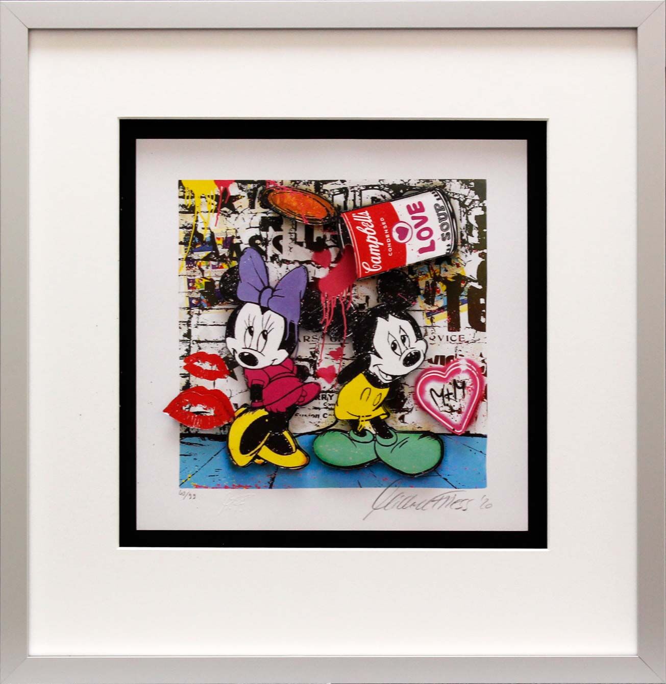 MICHEL Friess - LOVE SOUP - original 3D-GRAFIK MICHEL Friess - LOVE SOUP - original 3D-GRAFIK