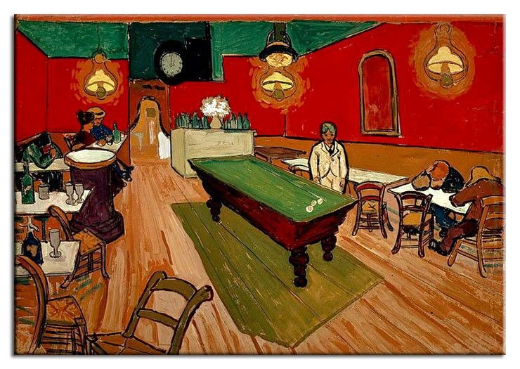 Vincent van Gogh - Das Nachtcafé