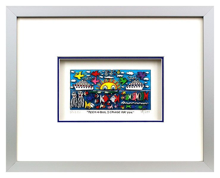 james-rizzi-peak-a-boo-gerahmt-kunst-3d