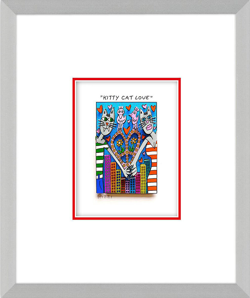 james-rizzi-kitty-cat-love-gerahmt-alu