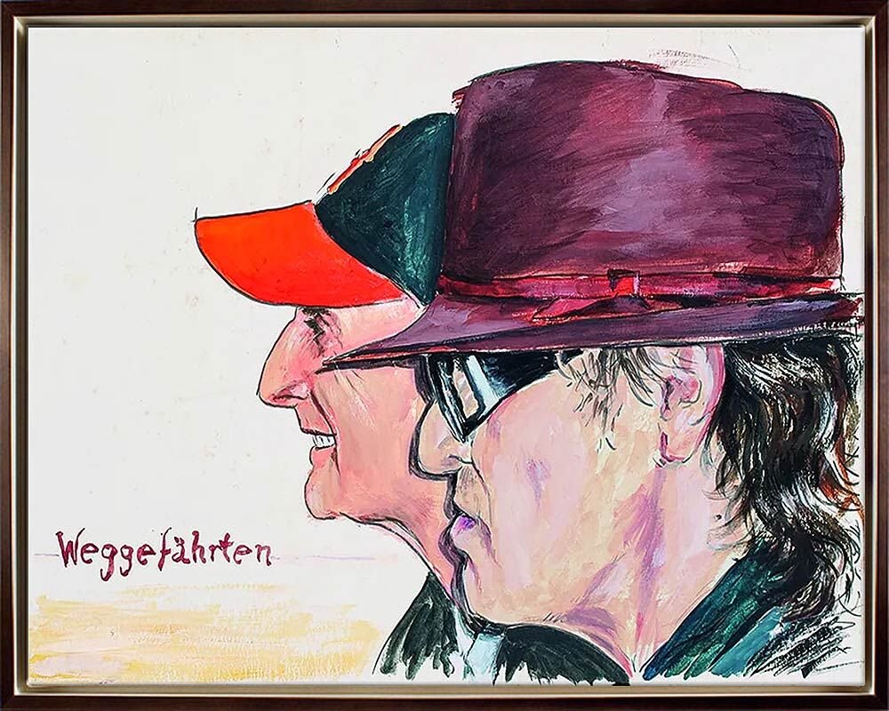 otto-waalkes-weggefaehrten-gerahmt