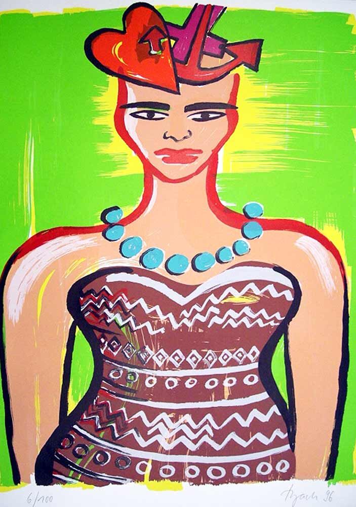 Elvira-Bach-Glaube-Liebe-Hoffnung-ungerahmt