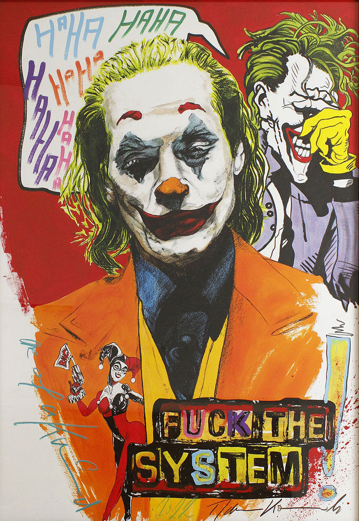 thomas-jankowski-joker-fuck-the-system-ungerahmt-kunst-art thomas-jankowski-joker-fuck-the-system-ungerahmt-kunst-art