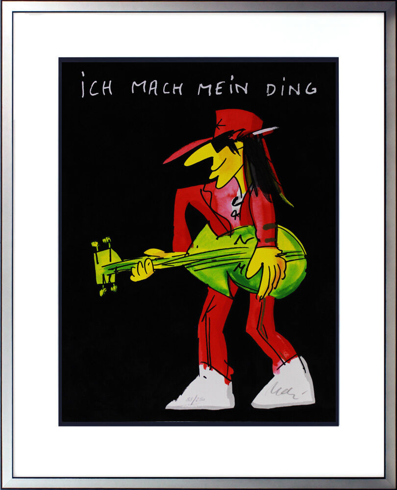 udo-lindenberg-ich-mach-mein-ding-mini-black-gerahmt-silber-schwarz