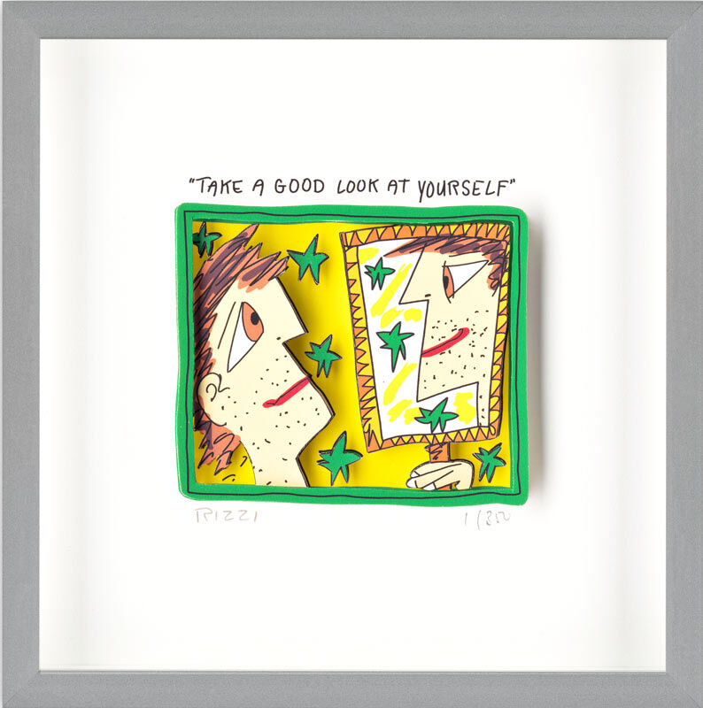james-rizzi-take-a-good-look-at-yourself-gerahmt james-rizzi-take-a-good-look-at-yourself-gerahmt
