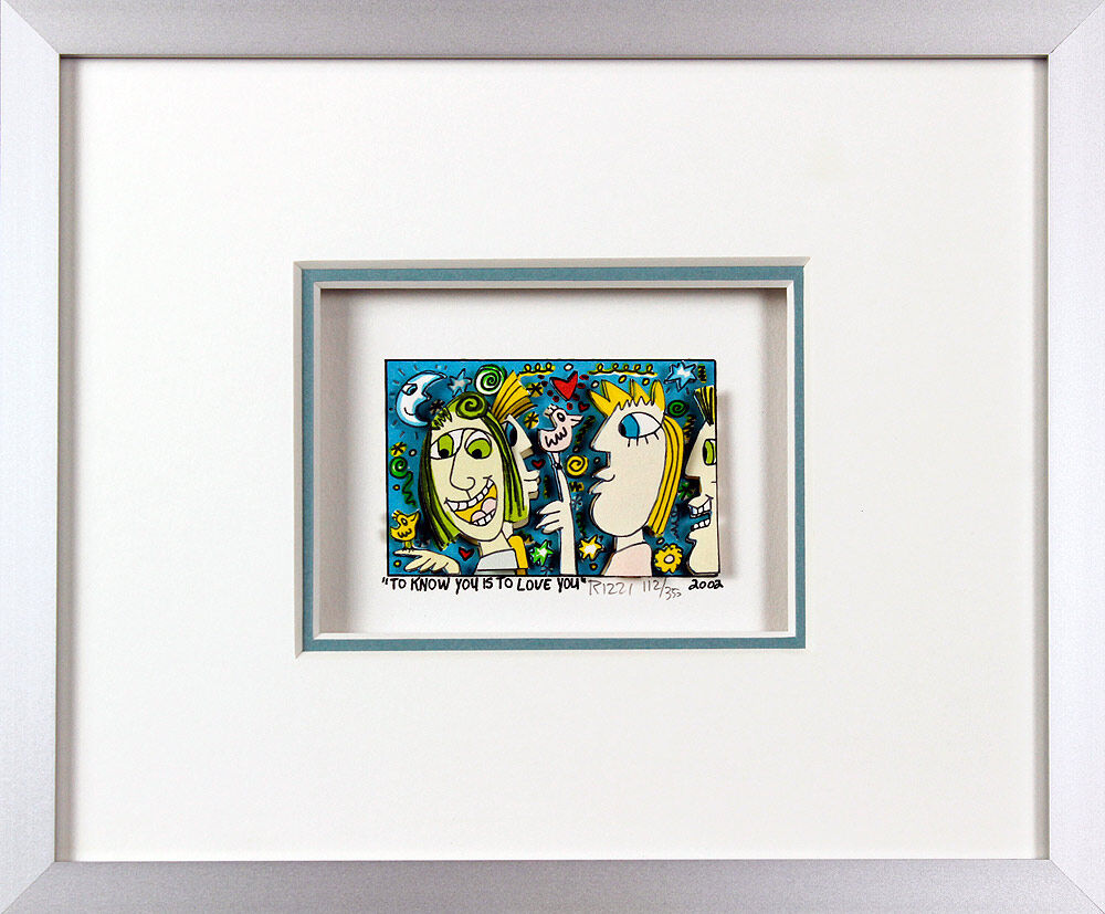 james-rizzi-to-know-you-is-to-love-you-gerahmt-aluminium