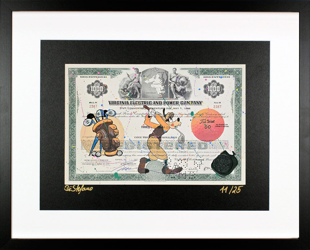 di-stefano-goofy-gerahmt