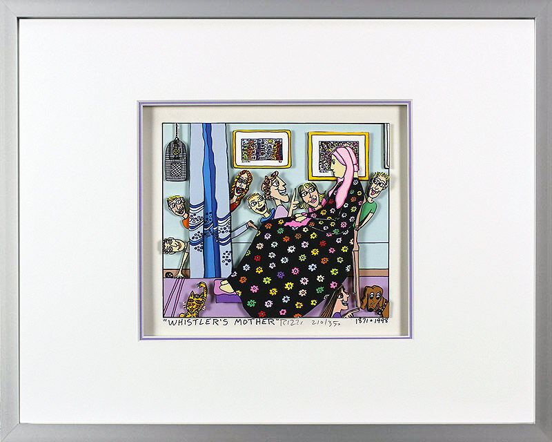 james-rizzi-whistlers-mother-gerahmt-alu