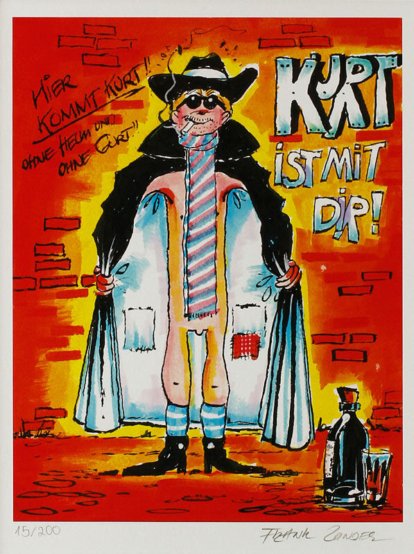 frank-zander-hier-kommt-kurt-ungerahmt-kunst-art frank-zander-hier-kommt-kurt-ungerahmt-kunst-art