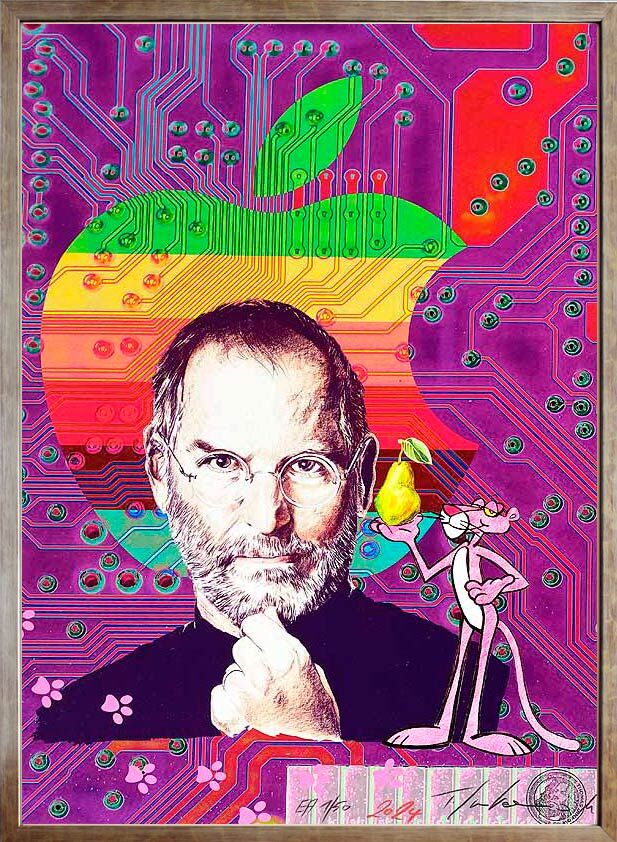 thomas-jankowski-steve-jobs-50x70-gerahmt