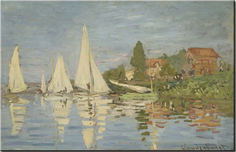 Claude-Monet-Regattas-at-Argenteuil Claude-Monet-Regattas-at-Argenteuil