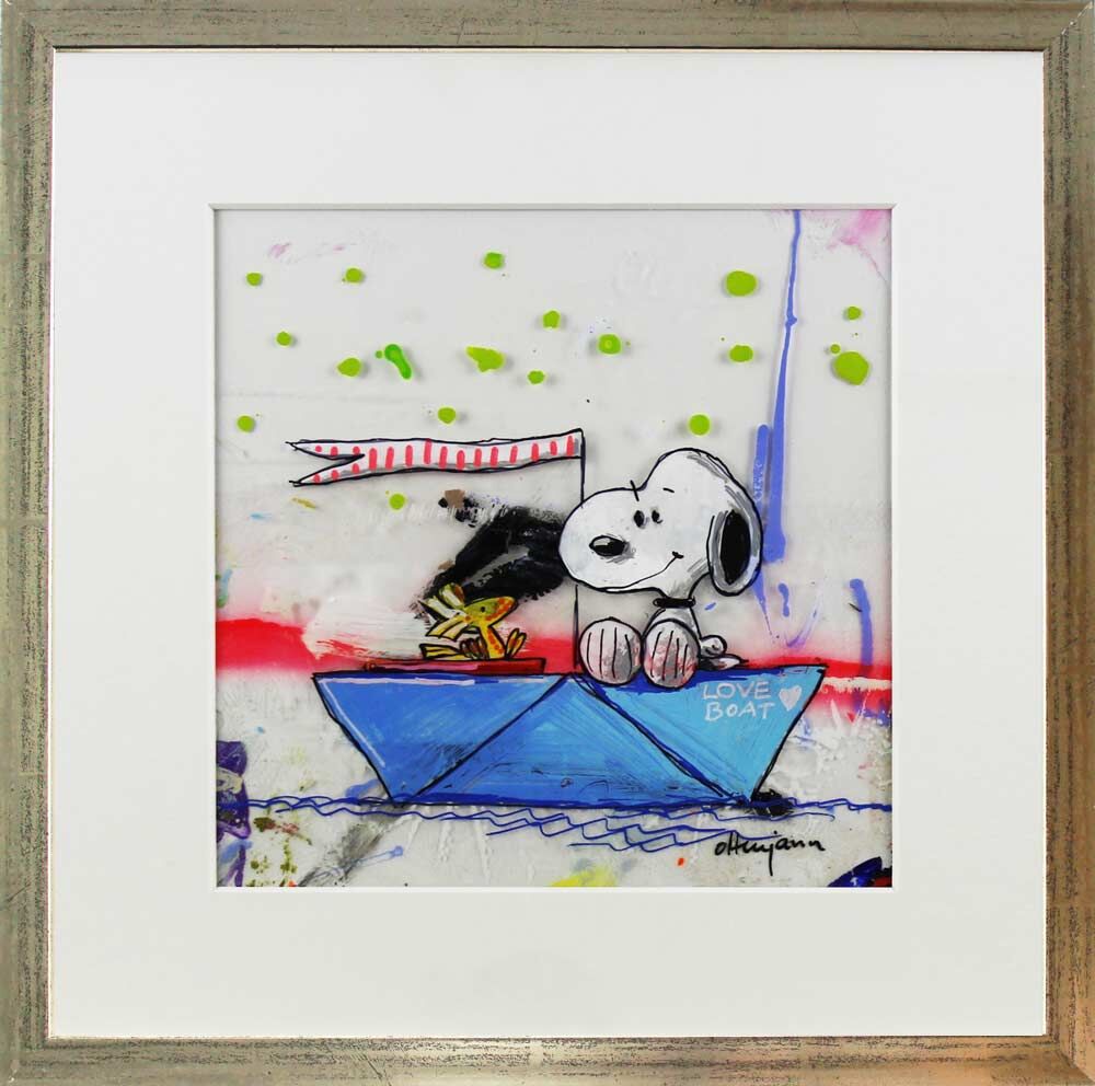 andrea-ottenjann-snoopy-love-boat-gerahmt