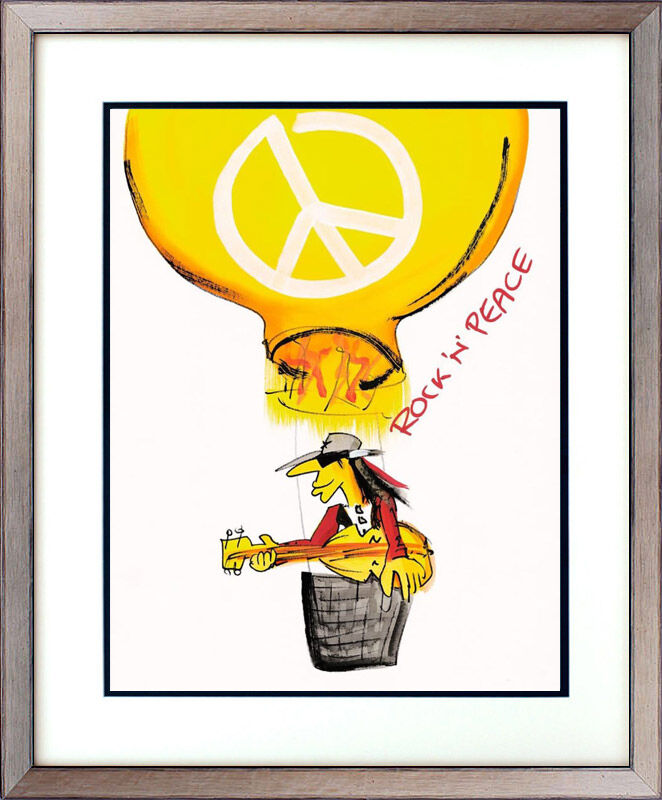 Udo-Lindenberg-Rock-peace-silber-gerahmt
