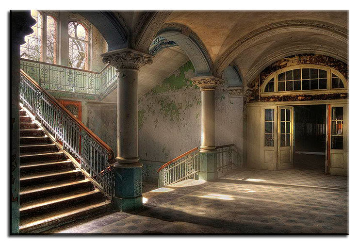 grischka georgiev vintage morning Leinwandbilder Grischka Georgiev Bilder - Vintage Morning - Leinwandbild