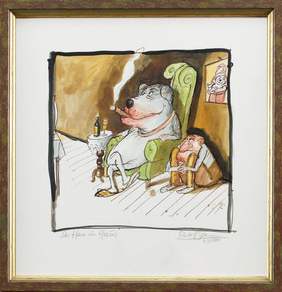 peter-bauer-der-herr-im-haus-gerahmt