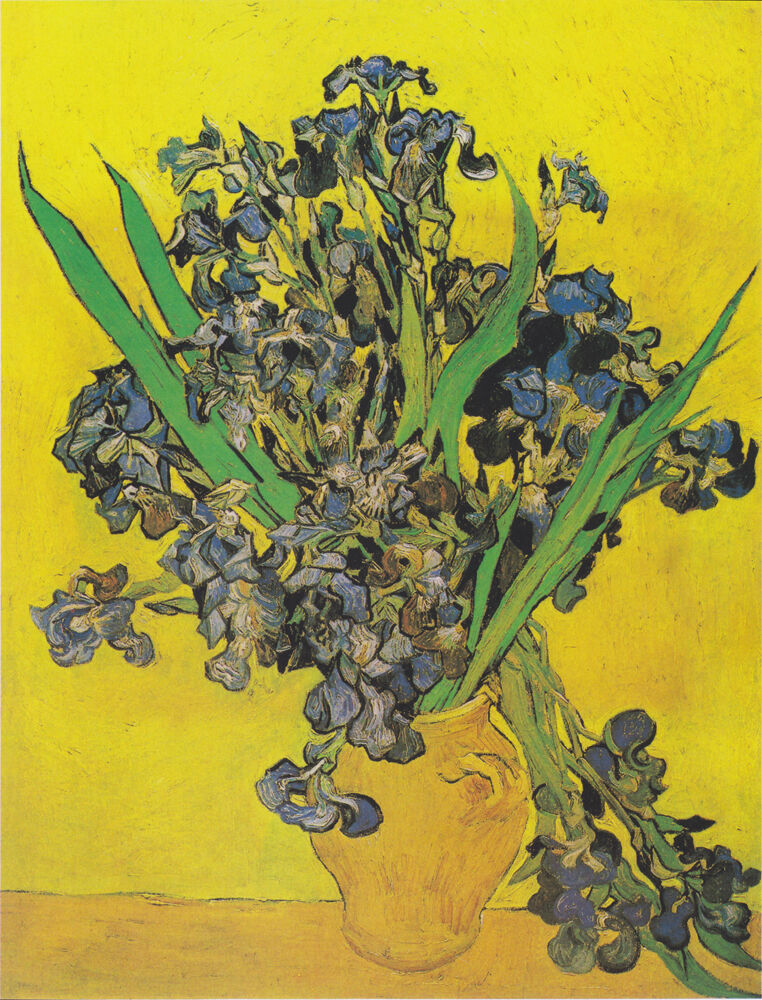 Vincent van Gogh - Vase mit Iris Vincent van Gogh - Vase mit Iris