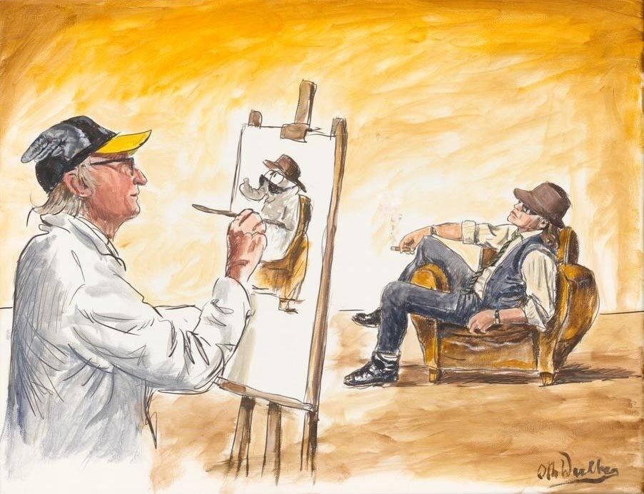 otto-waalkes-stark-wie-drei-ungerahmt-udo-lindenberg otto-waalkes-stark-wie-drei-ungerahmt-udo-lindenberg