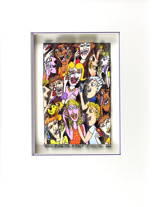james-rizzi-ring-ring-talk-talk-ungerahmt james-rizzi-ring-ring-talk-talk-ungerahmt