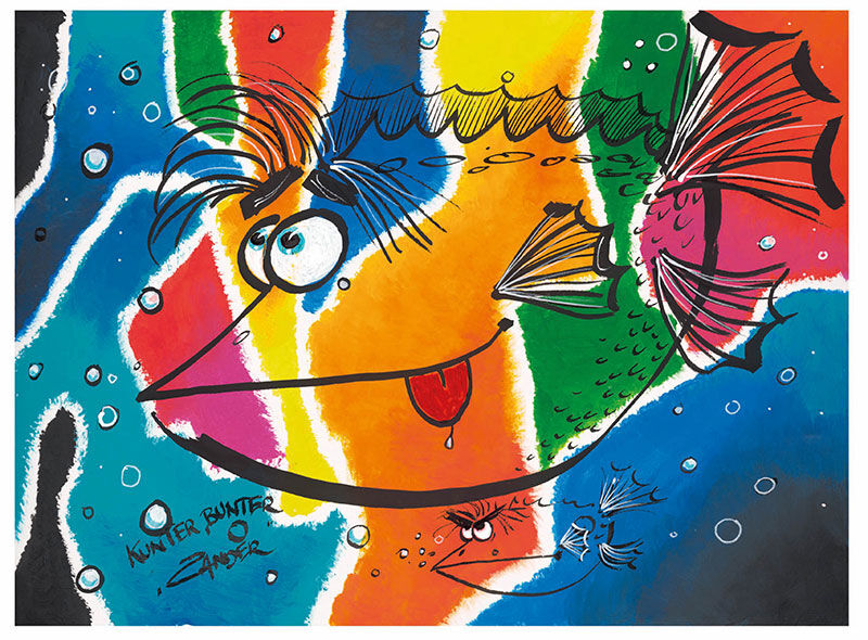 frank-zander-kunterbunter-zander-ungerahmt-kunst-art frank-zander-kunterbunter-zander-ungerahmt-kunst-art