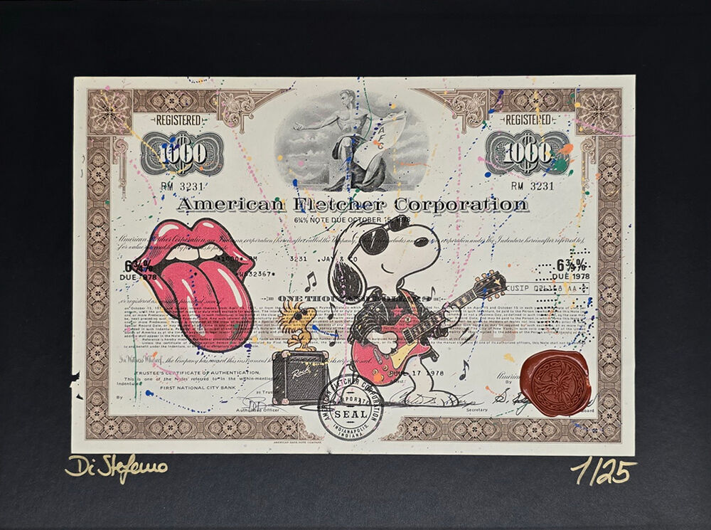 di-stefano-rolling-stones-snoopy-ungerahmt