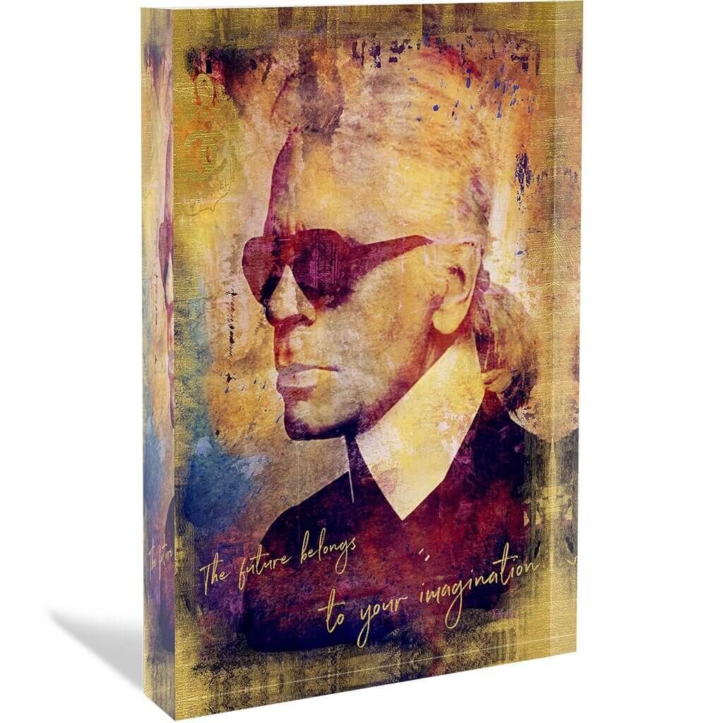 DEVIN MILES - KARL LAGERFELD - ACRYLBLOCK