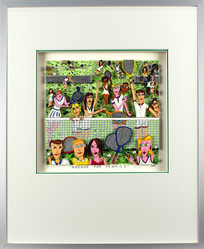 james-rizzi-anyone-for-tennis-alu-gerahmt james-rizzi-anyone-for-tennis-alu-gerahmt