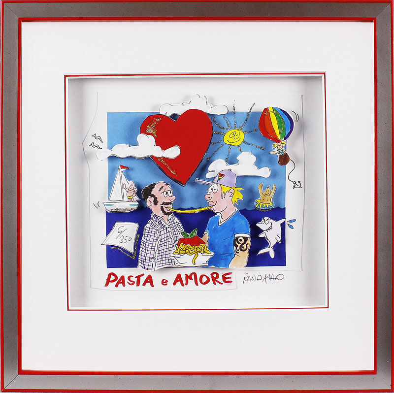 paolo-randazzo-pasta-e-amore-gerahmt-kunst-3d paolo-randazzo-pasta-e-amore-gerahmt-kunst-3d