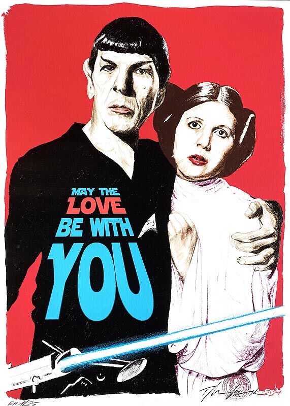 Thomas Jankowski Bilder - MAY THE LOVE BE WITH YOU - Original Mischtechnik Thomas Jankowski Bilder - MAY THE LOVE BE WITH YOU - Original Mischtechnik