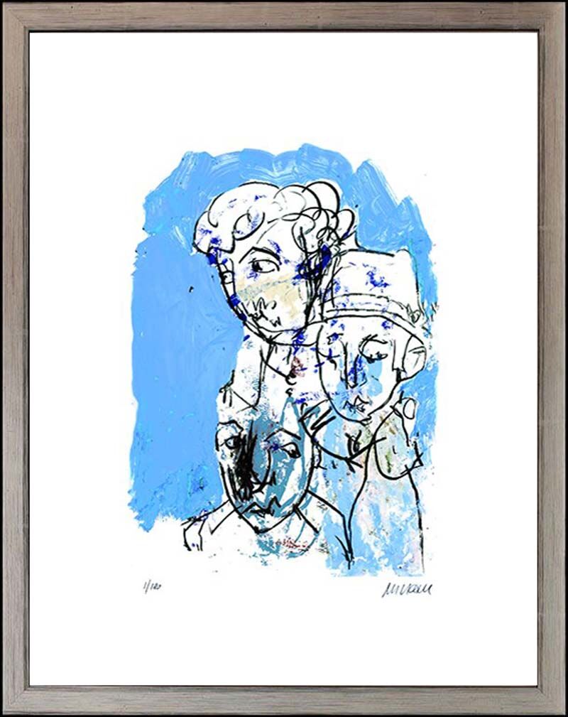 Armin Mueller-Stahl - PASSANTEN - Original Pigmentgrafik - limitiert und handsigniert Armin Mueller-Stahl - PASSANTEN - Original Pigmentgrafik - limitiert und handsigniert