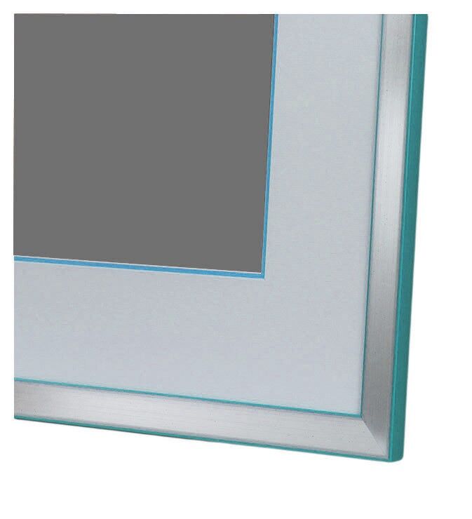 Bilderrahmen silber-türkis für Lindenberg ANDREA DORIA