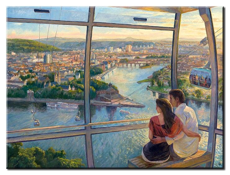 Koblenz Bilder von Diego Santos. Gondeln über Koblenz Diego Santos - Gondeln über Koblenz