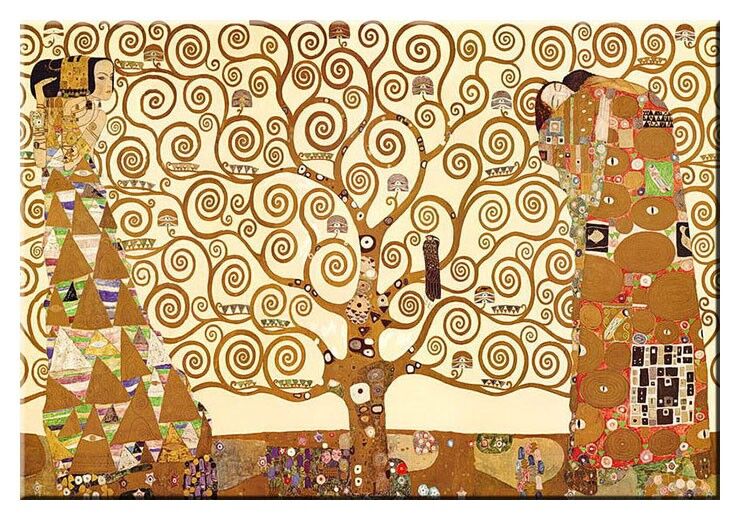 Gustav Klimt - Der Lebensbaum - Stoclet-Fries