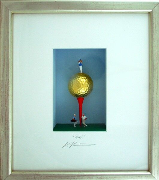  Volker Kühn Bilder - Golf - Orig. 3D-Bildobjekt