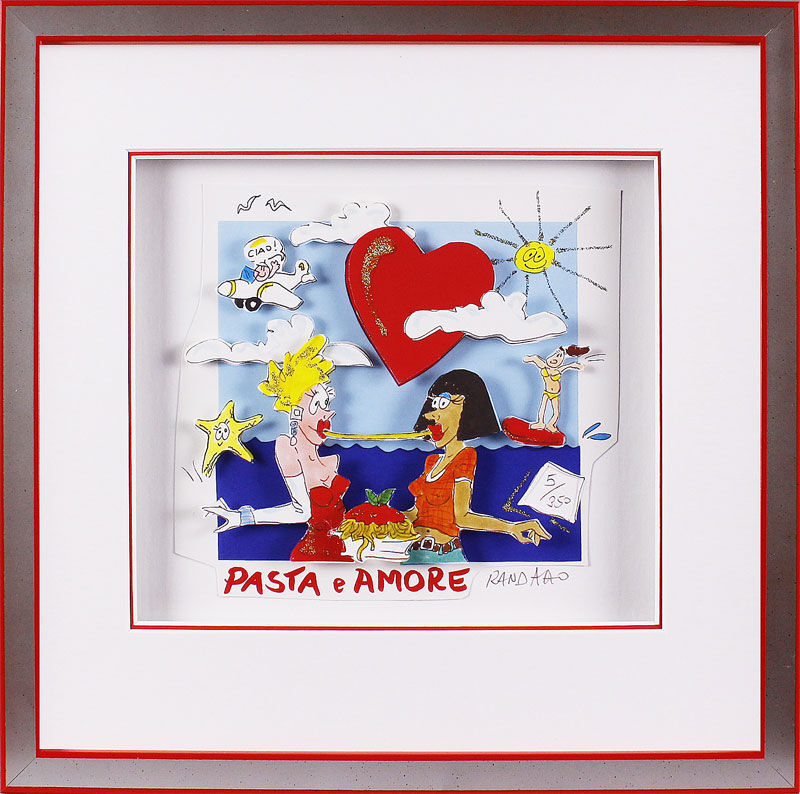 paolo-randazzo-pasta-e-amore-gerahmt-kunst-3d paolo-randazzo-pasta-e-amore-gerahmt-kunst-3d