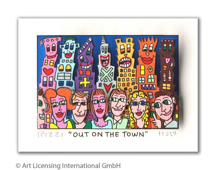 james-rizzi-out-on-the-town-ungerahmt-kunst-3d