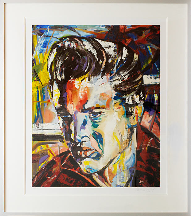 Martin Sonnleitner - ELVIS - original Pigmentdruck auf Bütten Martin Sonnleitner - ELVIS - original Pigmentdruck auf Bütten