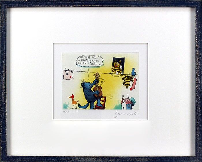 Janosch - ICH LIEBE DICH, DU MAUSESCHARFES LUDER FIDERALLA