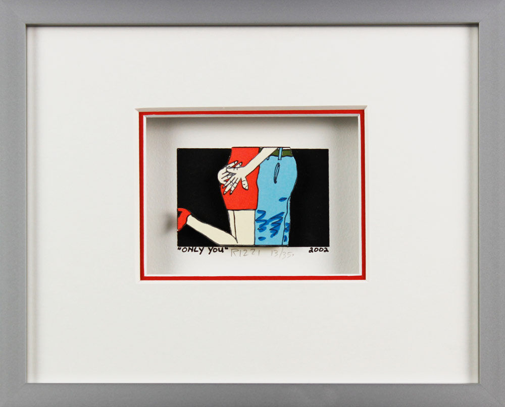 james-rizzi-only-you-gerahmt-handsigniert