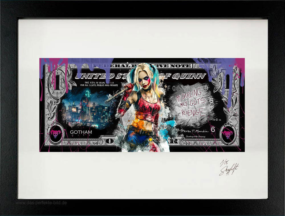 skyyloft-harley-quinn-dollar-nummer-1-gerahmt skyyloft-harley-quinn-dollar-nummer-1-gerahmt